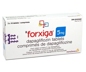 Farxiga (Dapagliflozin) 5mg tablets for type 2 diabetes treatment