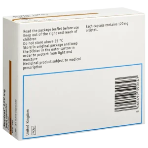 Alternative view of Xenical 120mg Capsules