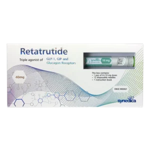 Synedica Retatrutide 40mg Pen product packaging