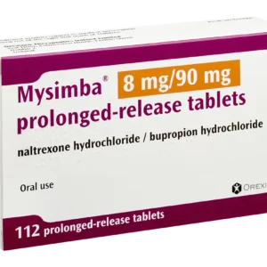 Mysimba 8 mg 90 mg naltrexone bupropion tablets